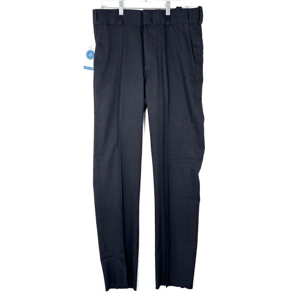 NWT Spiewak Sorbtek Mens Duty Work Trousers Black 34x38 Unhemmed